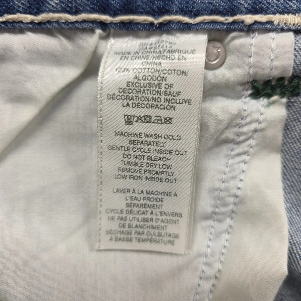 True Religion Ricky Relaxed Straight Men 42 Blue Super‎ T Stitch Acid Wash Jeans